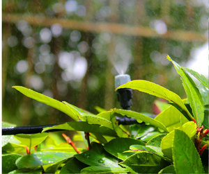 15m 10 Uds boquillas de pulverización de plástico agua nebulización niebla refrigeración atomización rociador cabeza Kit para manguera jardín riego agrícola - Product Image 4