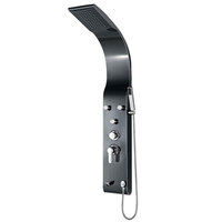 Système de douche de bain intelligent jets de spa cascade tours de colonne en acier inoxydable 304 pour hôtels salle de bain motifs de pulvérisation de massage par la pluie