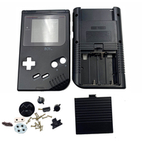 Coque de console de jeu classique en plastique avec boutons et plaquettes conductrices pour Gameboy GB