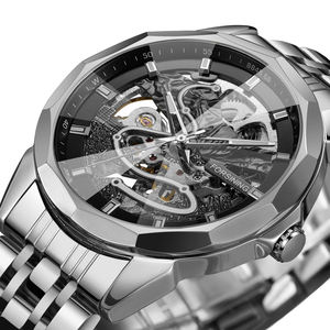 Reloj Para Hombre Forsining News Reloj Para Hombre Luminoso Reloj Mecánico Automático De Acero Inoxidable - Product Image 2