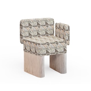 <span class=keywords><strong>Fauteuil</strong></span> de loisirs artisanal HDC durable avec franges, design coloré <span class=keywords><strong>beige</strong></span> Eli Ugly pour salon, chambre et hôtel - Product Image 5