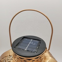 Lanternes décoratives en fer forgé pour Villa, jardin, cour, projecteur, éclairage extérieur, maisons, énergie solaire, lampes suspendues pour pelouse