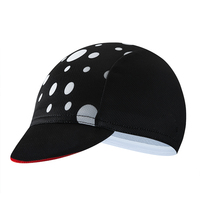 Casquette de cyclisme personnalisée 100% polyester, casquette de vélo, impression par sublimation, respirante, casquette de vélo