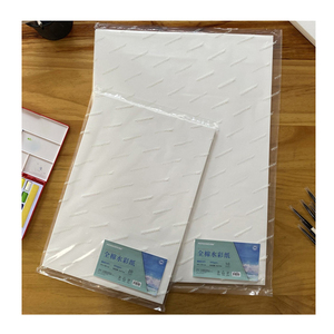 Paket kertas cat air 100% katun hot tekan panas - Product Image 1