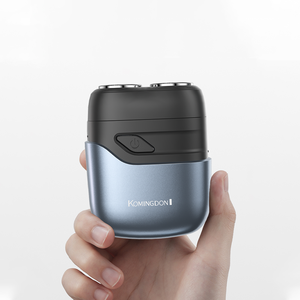 Mini Rasoio Elettrico Portatile da Uomo a Doppia Testina, Rasoio Elettrico da Viaggio Tascabile Impermeabile per Rasatura a Secco e Bagnato, Rasatura Liscia e Precisa - Product Image 1