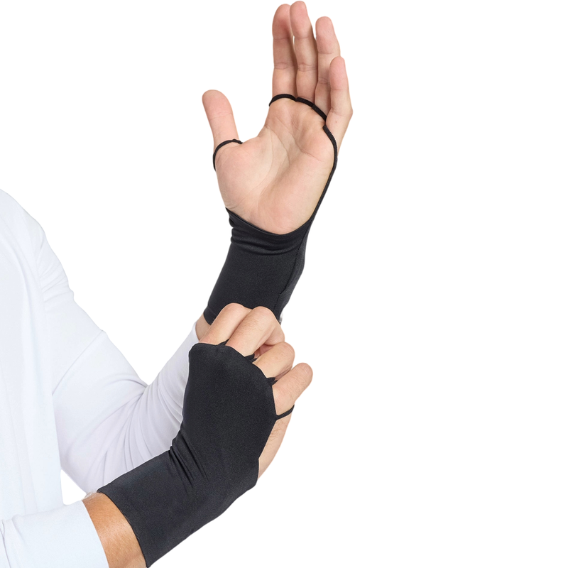 Custom logo Fingerless Palmless Anti UV
