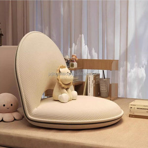 Silla Plegable de Tela de Alta Calidad Estilo Moderno 2026, Silla de Piso con Respaldo - Product Image 4