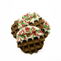 Friandises variées pour animaux de compagnie SWEET PET OEM/ODM : Gaufres dentaires pour chiens, biscuits récompenses pour les fêtes