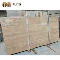 ベージュ大理石製品ホワイト天然石トラバーチン卸売中国安い石