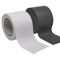 Ruban adhésif PVC sans colle pour climatiseur, conduit de climatisation, vinyle bleu, ruban d'étanchéité pour climatisation, ruban de réparation de climatisation non adhésif