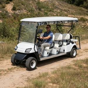 Véhicules de golf électriques 4 places OEM BRT en gros, à 4 roues, haute vitesse, longue portée, moteur 60V 800W, charge utile 750kg - Product Image 6