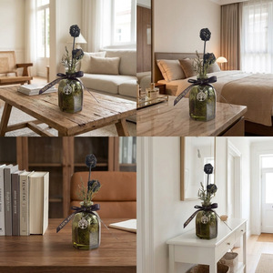 Diffuseur de parfum d'ambiance en roseau, ornement décoratif, coffret cadeau, huile essentielle, parfum d'intérieur, purificateur d'air pour chambre, longue durée, parfum d'ambiance pour la maison - Product Image 2
