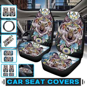 Ensemble de 13 housses de siège de voiture, protection universelle, tapis de sol, housse de ceinture de sécurité, housses intérieures de voiture pour AUDI A3 A4 A5 A6 A7 A7 A8 Q3 Q5 - Product Image 1