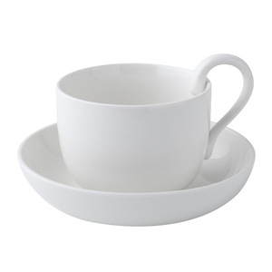 Tasse à café en céramique classique HENITUER MH1637-400cc 400ML, tasse à eau minimaliste, tasse à thé de bureau - Product Image 1