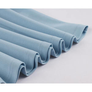 Noeud papillon cou bureau Robe de soirée rétro solide bleu Hepburn Vintage <span class=keywords><strong>Pin</strong></span> <span class=keywords><strong>up</strong></span> Rockabilly Robe tunique Midi Robe d'été - Product Image 5