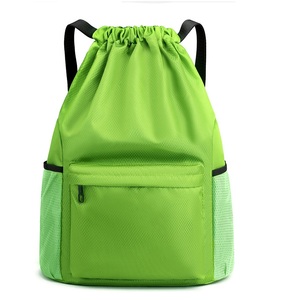 Sac à dos à cordon double épaule avec séparation humide/sec, imperméable, pour l'entraînement en extérieur et la salle de sport - Product Image 4