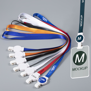 Huashanqi Custom Retractable ABS Portable Promotional Lanyard with UV/Heat Transfer Printing for Events & Giveaways