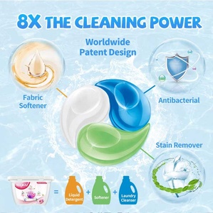 Detergente Líquido para Ropa Ultra Clean 3 en 1, Cápsulas de Detergente y Perlas Aromatizantes, <span class=keywords><strong>2022</strong></span> - Product Image 5