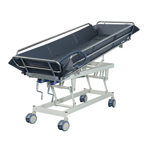 Junfu Electric Shower <b>Bed</b> With Adjustable Height And Backrest For Elderly And <b>Disabled</b> Patients - Product Image 2