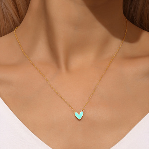 สร้อยคอรูปหยดน้ำ S925 ดีไซน์หัวใจแบบหยดน้ำ รุ่นคลาสสิก ใหม่ล่าสุด - Product Image 4
