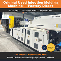 Machine de moulage par injection servo Borche BS320-III d'occasion de 320 tonnes pour pièces CVC et usine de gros articles ménagers