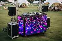 Pantalla LED Plegable Portátil para DJ, Personalizable, para Interiores y Exteriores, Ideal para Festivales de Música y Bares