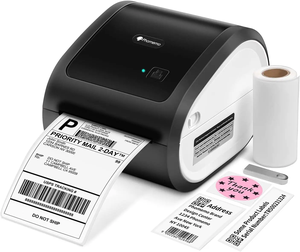 Phomemo D520-BT 4x6 Etikettendrucker, Kabelloser Akku-Thermodrucker für AMZ Shopify UPS FedEx, 150mm/s - Product Image 2