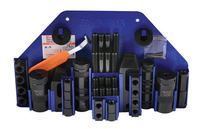 Kit de serrage en acier de luxe 52 pièces avec jeu d'accouplement vissé avec pince de serrage de vérin de levage