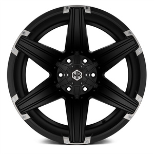 Nouvelles jantes tout-terrain en alliage d'aluminium forgé de 17 pouces, design multi-rayons pour SUV, entraxe 6x139.7, déport négatif 20mm 25mm 30mm - Product Image 4