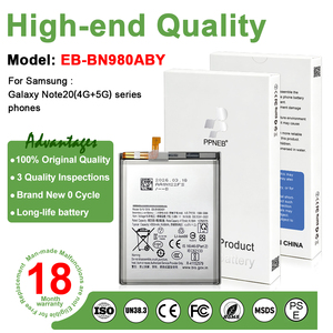 <span class=keywords><strong>แบ</strong></span><span class=keywords><strong>ต</strong></span>เตอรี่สำรองโทรศัพท์มือถือ EB-BN980ABY 4300mAh 0 รอบการใช้งาน สำหรับ Samsung Galaxy Note20 รับประกัน 18 เดือน (ขายส่ง) - Product Image 4