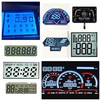 Fabrication et vente en gros d'écrans LCD numériques FSTN électriques pour instruments industriels, compteur de vitesse -20~70°C température de fonctionnement