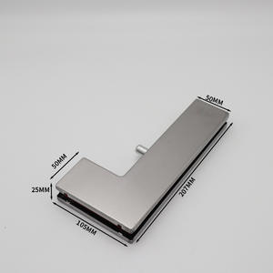 <span class=keywords><strong>Clip</strong></span> moderne de porte à ressort de sol sans cadre en acier inoxydable <span class=keywords><strong>pour</strong></span> portes en <span class=keywords><strong>verre</strong></span> Opération facile <span class=keywords><strong>pour</strong></span> hôtels et maisons - Product Image 5