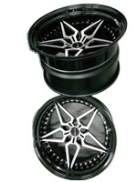 Roues forgées en alliage d'aluminium noir et mat, 2 pièces, pour mercedes, 18 19 20 21 22 pouces, livraison directe depuis l'usine
