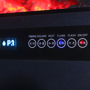 Vente chaude Moderne Mural <span class=keywords><strong>Cheminée</strong></span> Électrique Salon Ménage Cheminées En Métal Vidéo Puissance Ajuster Télécommande US - Product Image 2