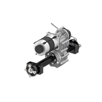 Moteur à engrenages brossé HY DC 24V 48V avec différentiel pour tricycle électrique à charge lourde / scooter de mobilité