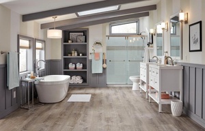 Planches LVP à prix avantageux, LVT, SPC, WPC, revêtement de <span class=keywords><strong>sol</strong></span> en vinyle de luxe à <span class=keywords><strong>clipser</strong></span>, 5 mm, 6 mm, résistance à l'usure, revêtement de <span class=keywords><strong>sol</strong></span> en plastique - Product Image 4