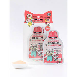 3 libras Premium Parmy Day Mega Plus Cat Snack orgánico Pato y arándano 38 g X degustación de frutas y carne alta en proteínas - Product Image 1