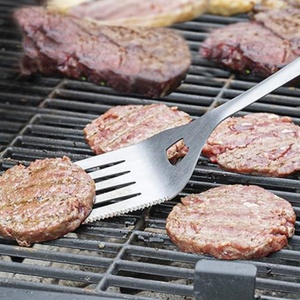 4-Piece Set Portable Outdoor <b>BBQ</b> Utensils Heavy Duty Stainless Steel <b>BBQ</b> Grill Tools Sets - Product Image 3