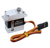 Servomoteur numérique sans noyau JX Servo PDI HV2010MG 11,2 kg 0,07 sec 20g à couple élevé pour hélicoptère RC et modèle d'avion à voilure fixe
