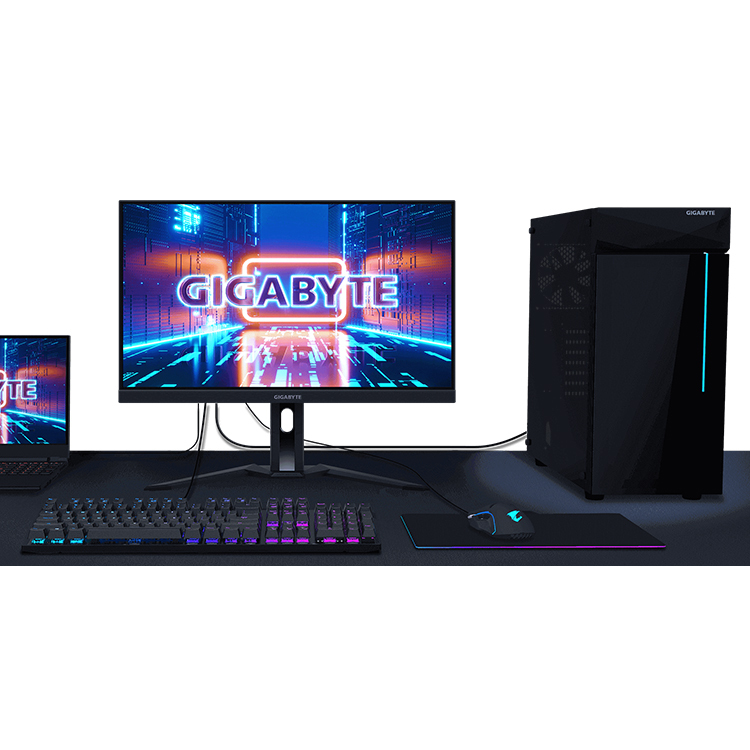GIGABYTE M27Q P 27インチ 1440P KVM 2560 X 1440 2K 165Hz 1ms (GTG 