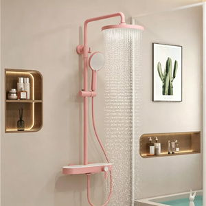 Ensemble de douchettes colorées pour enfants de petite taille, en cuivre pur, idéal pour les chambres et les hôtels - Product Image 4