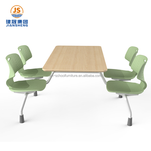 Juego de mesa y sillas de comedor escolar duradero <span class=keywords><strong>para</strong></span> estudiantes, <span class=keywords><strong>muebles</strong></span> de cafetería, <span class=keywords><strong>muebles</strong></span> de comedor escolar - Product Image 4