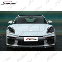 Lame avant en fibre de carbone sèche style KDA pour Porsche Panamera 976 24-26 – Amélioration aérodynamique de luxe pour la course