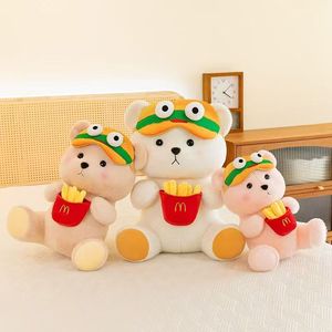 Peluche Ours en Peluche Miel (33cm Rose) Super Douce en Coton PP, Adorable Cadeau Idéal pour Anniversaire et Saint-Valentin - Product Image 6