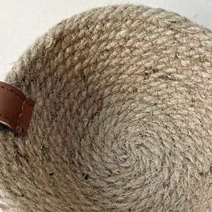 Difusores de Aceites Esenciales de Estilo Nórdico, Cesta Tejida a Mano con Cuerda de Cáñamo, Roca Volcánica Natural, Difusores de Aromaterapia sin Fuego - Product Image 4