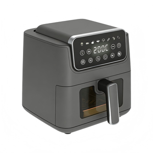 Friteuse à air chaud 4,5 L avec fenêtre de visualisation, contrôle numérique, sans huile, antiadhésive, arrêt automatique, protection contre la surchauffe, appareil de cuisine domestique - Grande Vente - Product Image 3