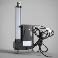 Actionneur linéaire DC 12V/24V utilisé dans le système de suivi solaire/panneau solaire avec capteur Hall en option