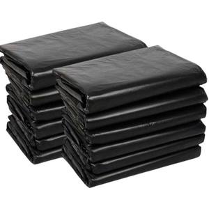 Bolsas de Basura Negras Desechables para el Hogar, Ecológicas, Biodegradables, de Polietileno, con Asas, en Rollo, al por Mayor - Product Image 6