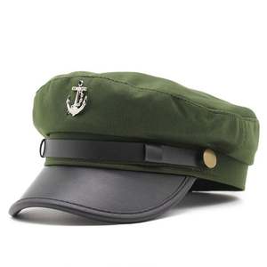 Nouvelle Tendance 2024 : Béret Décontracté Sportif Urbain Respirant Printemps-Été pour Femme, Motif Ancre, Style Britannique - Product Image 6