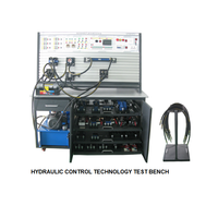 SYSTÈME DE CONTRÔLE ELECTRO-HYDRAULIC ÉQUIPEMENT D'ENSEIGNEMENT SIMULÉ appareil de formation formateur didactique expérience étude plc banc